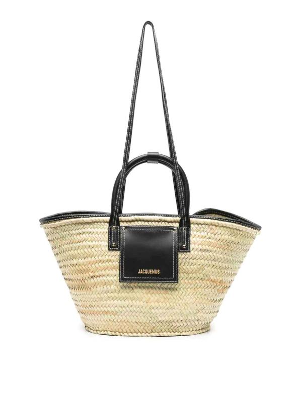 Jacquemus Sac Cabas - Le Petit Panier Sol