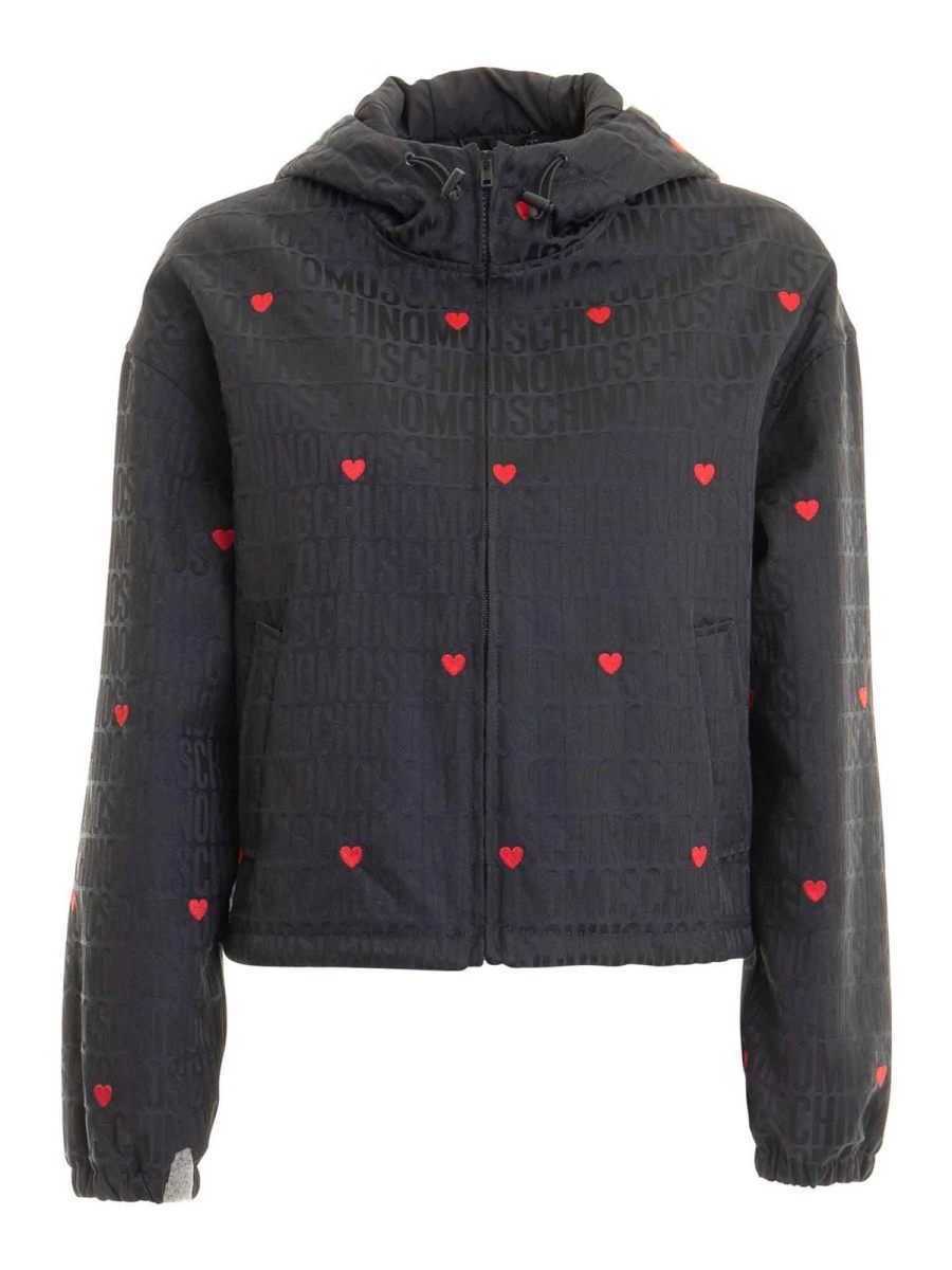 Moschino Veste Casual - Noir