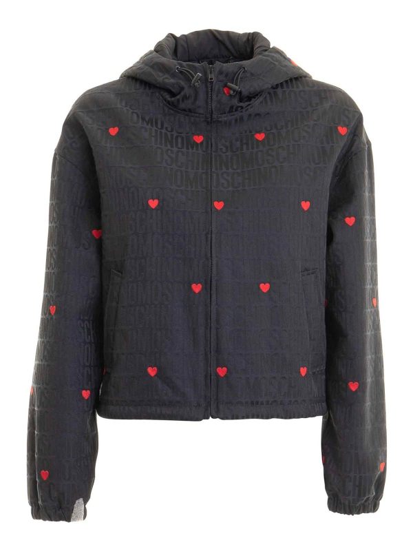 Moschino Veste Casual - Noir