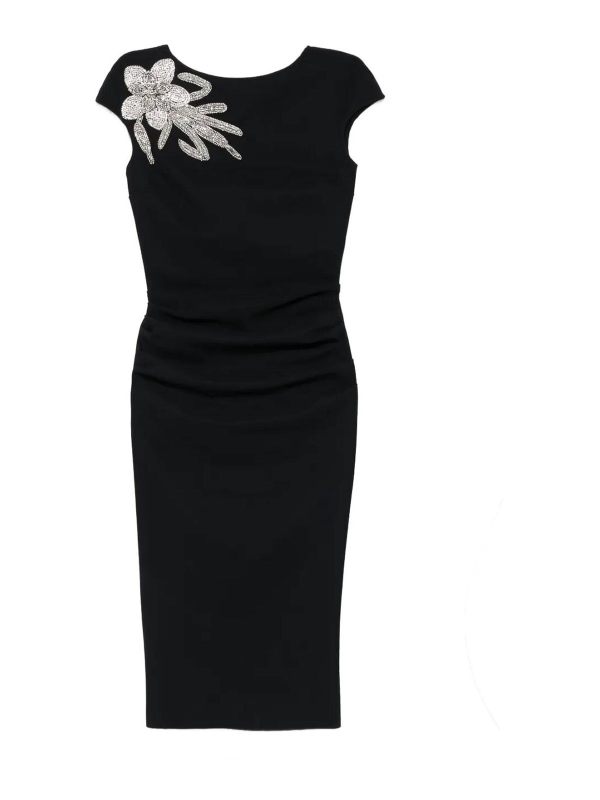 Chiara Boni La Petite Robe Robe Au Genou - Noir
