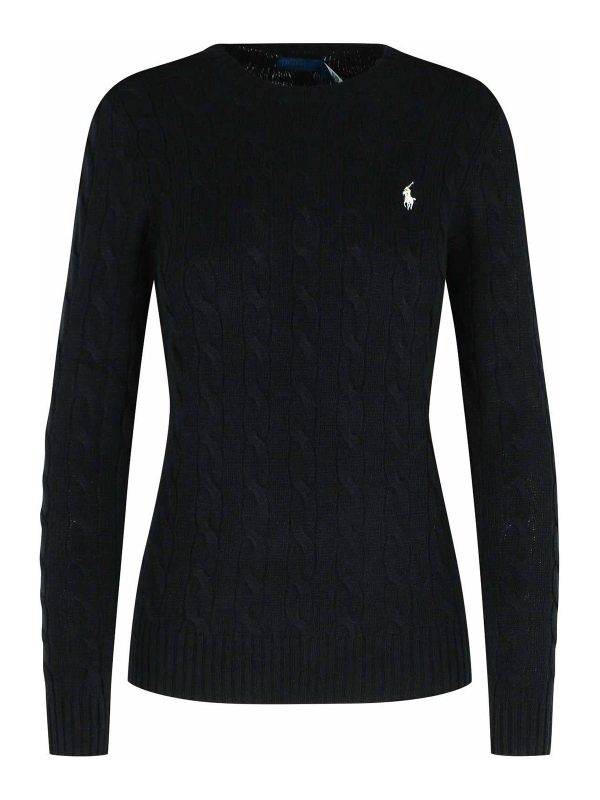 Polo Ralph Lauren Pull Col Rond - Noir