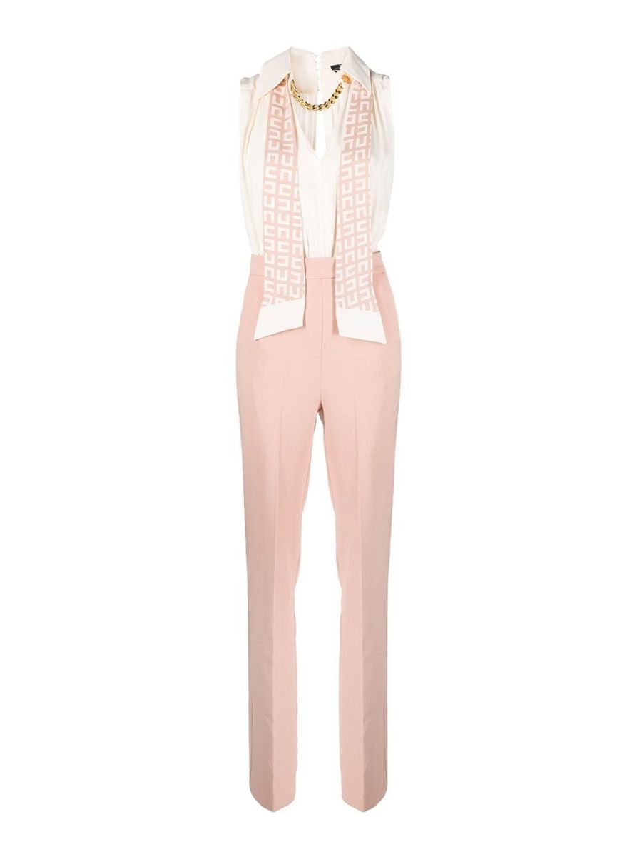 Elisabetta Franchi Combinaison - Blanc