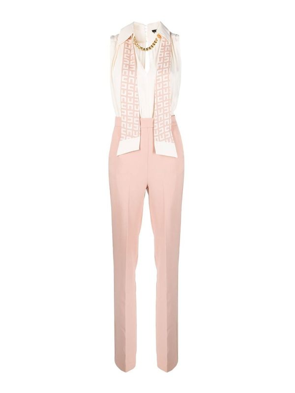 Elisabetta Franchi Combinaison - Blanc