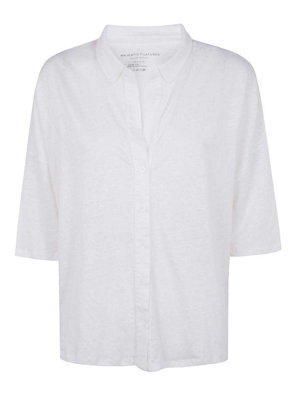 Majestic Filatures Chemise - Blanc