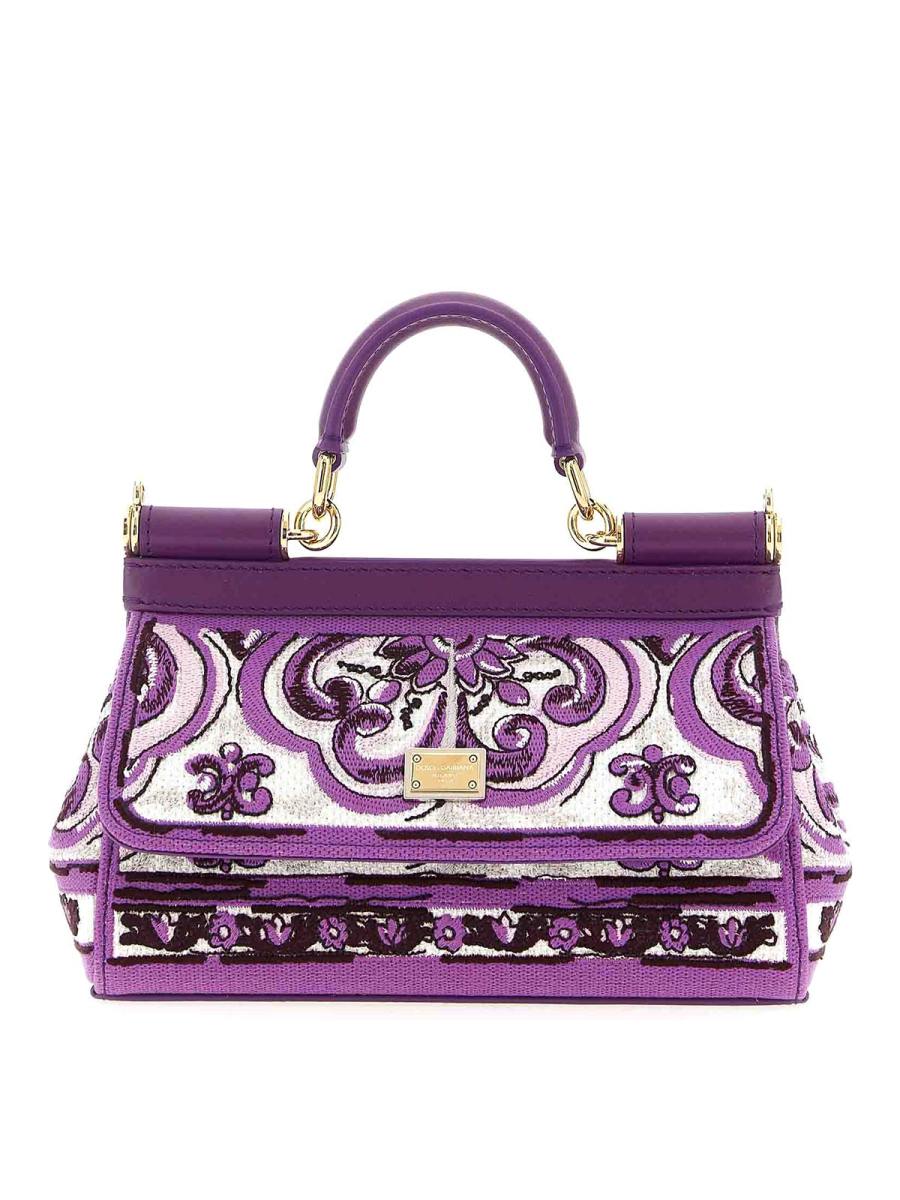 Dolce & Gabbana Sac Cabas - Violet