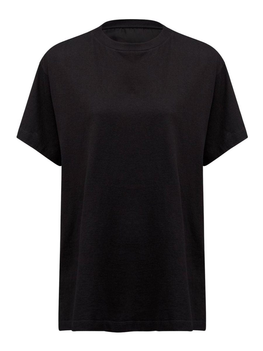 MM6 Maison Margiela Pull Col Rond - Noir