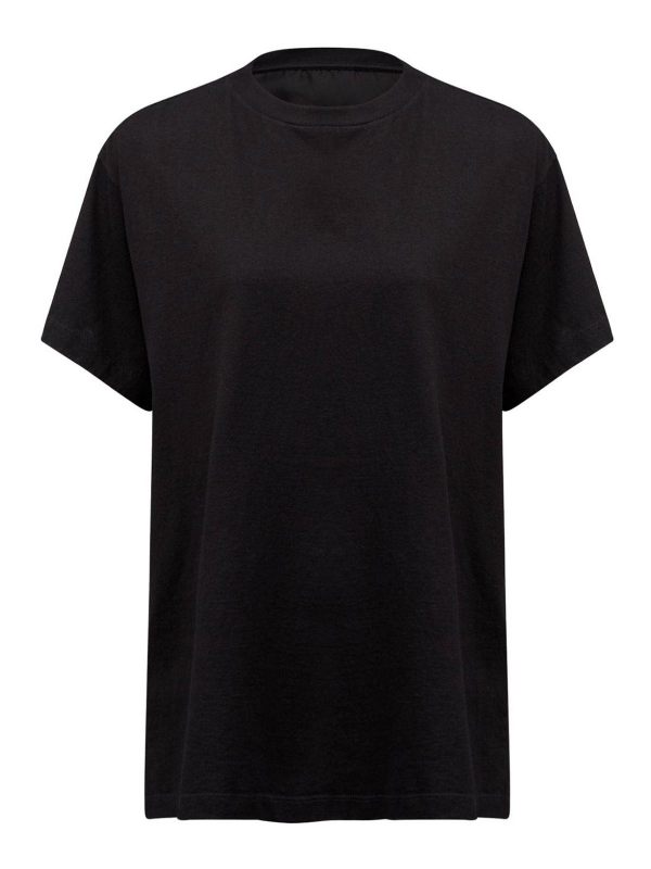 MM6 Maison Margiela Pull Col Rond - Noir
