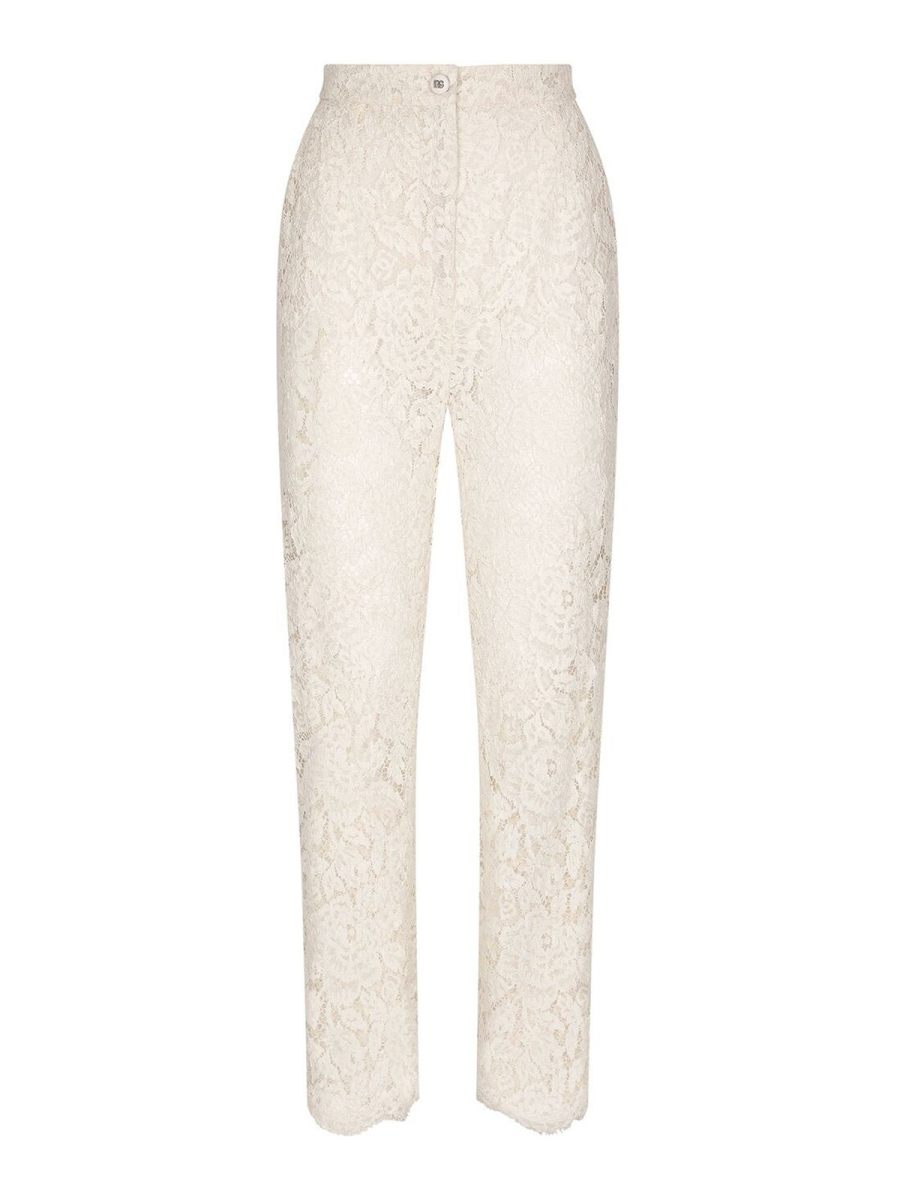 Dolce & Gabbana Pantalons Décontractés - Blanc
