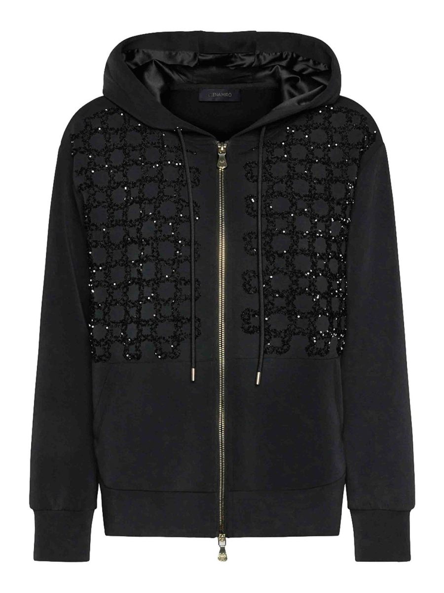 Elena miro' T-Shirt - Noir
