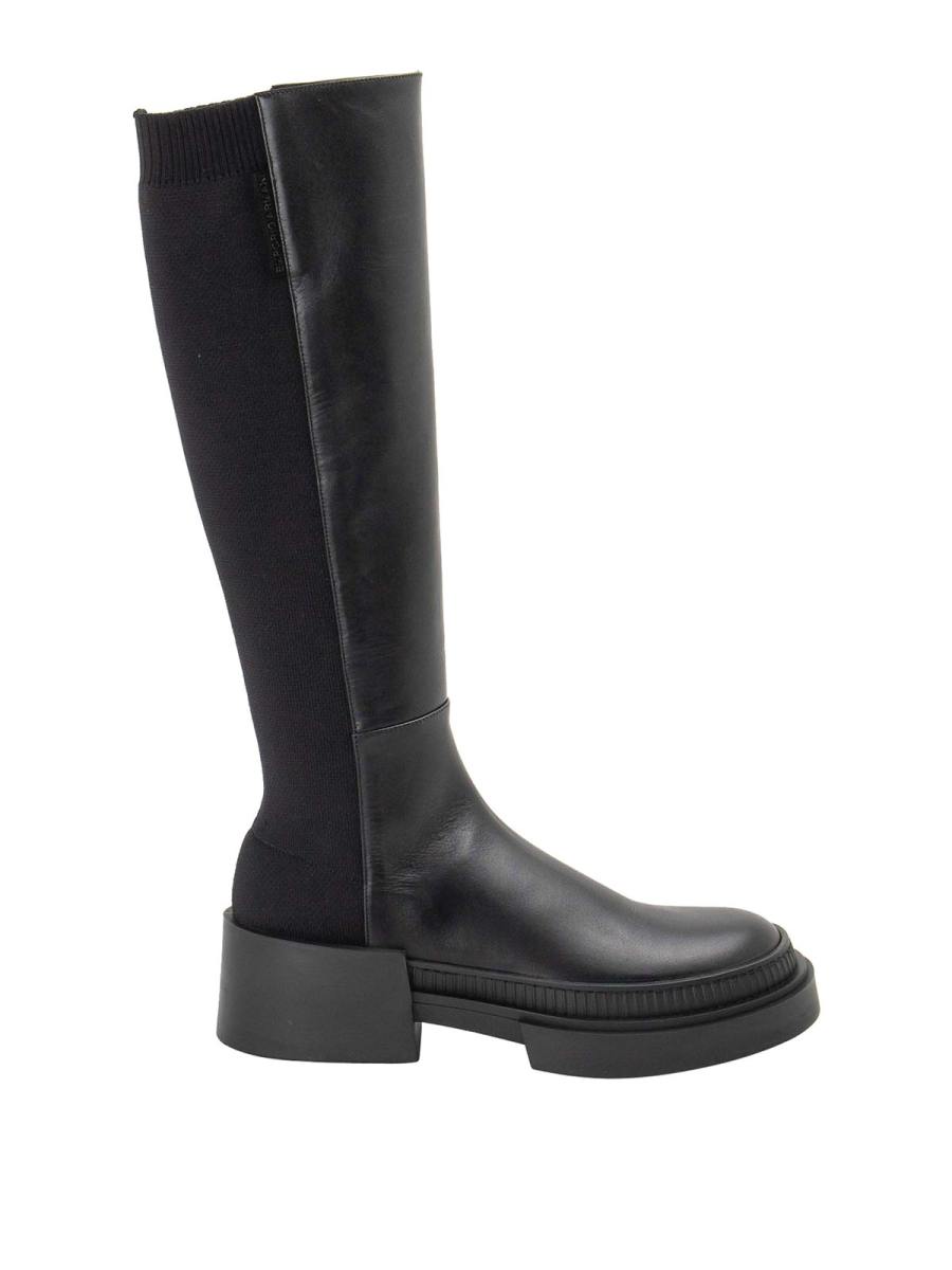 Emporio Armani Bottes - Noir