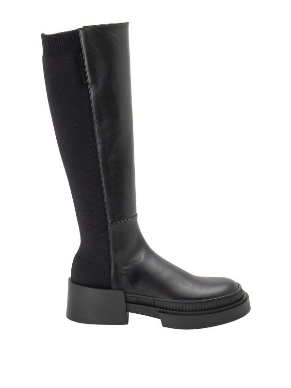 Emporio Armani Bottes - Noir