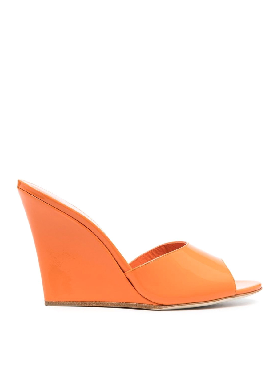 Paris Texas Mules - Orange