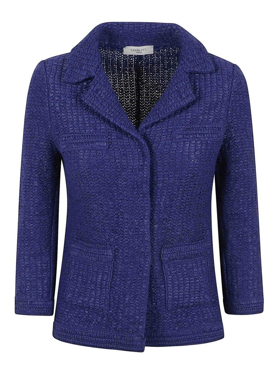 Charlott Veste Casual - Bleu Clair