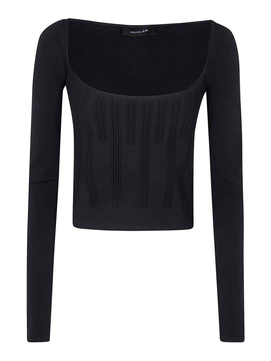 Mugler Top - Noir