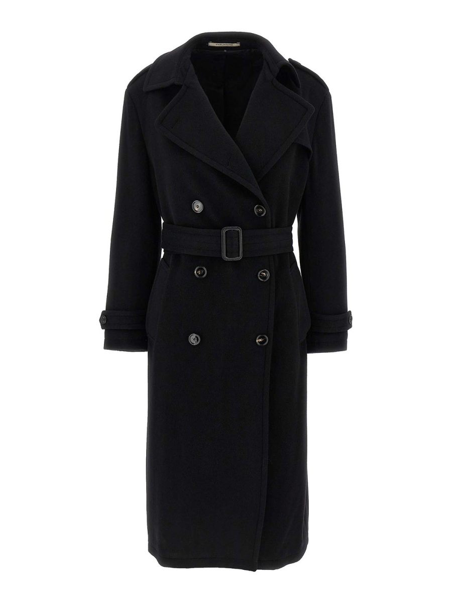 Tagliatore Manteau Court - Noir