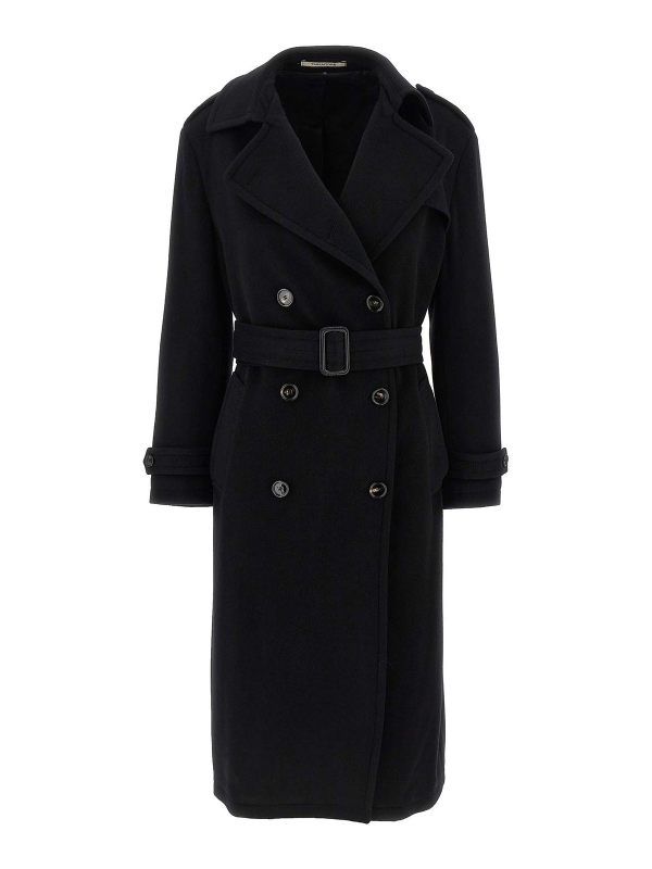 Tagliatore Manteau Court - Noir