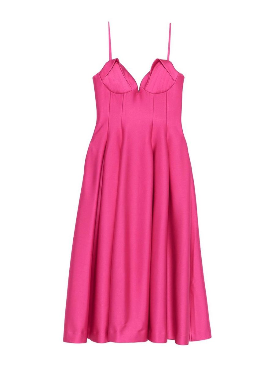 rebecca vallance Robe Au Genou - Couleur Chair