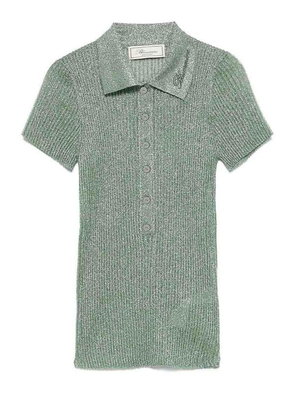 Blumarine Pull Col Rond - Vert