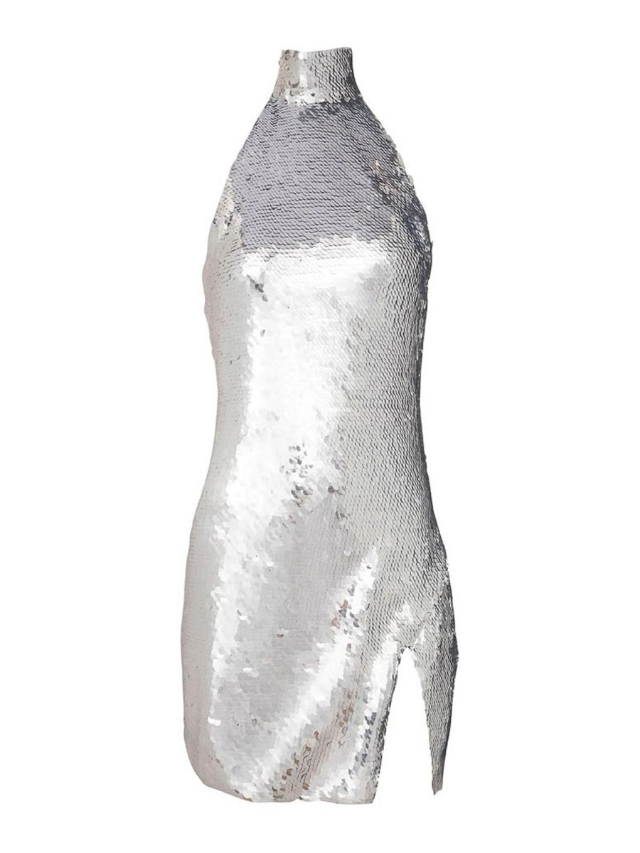 Balmain Robe De Cocktail - Argent