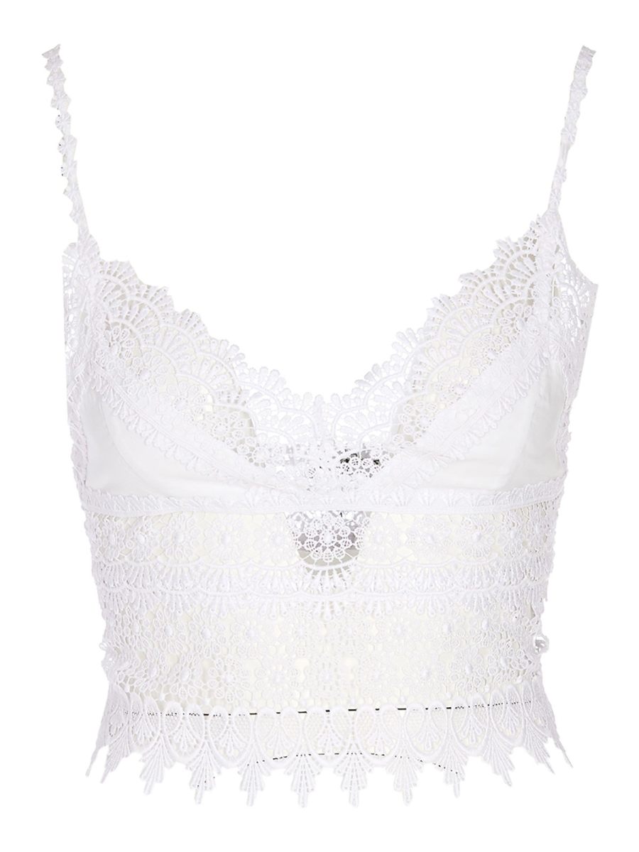 Charo Ruiz Top - Blanc