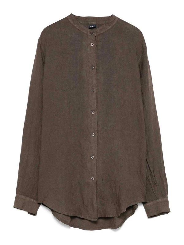Fay Chemise - Marron