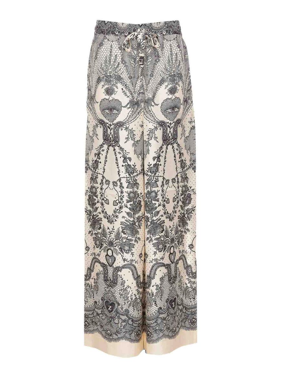 Zimmermann Pantalons Décontractés - Gris