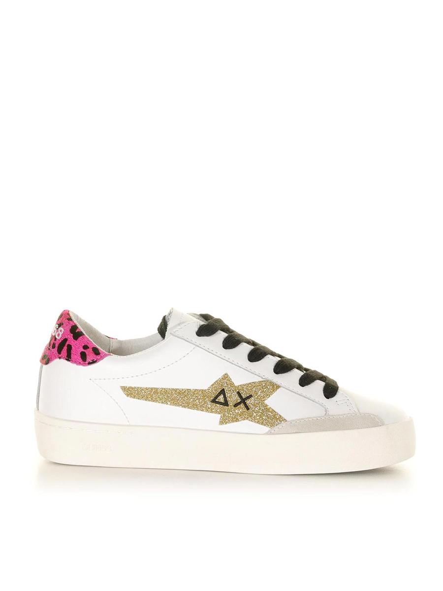 Sun 68 Baskets - Blanc