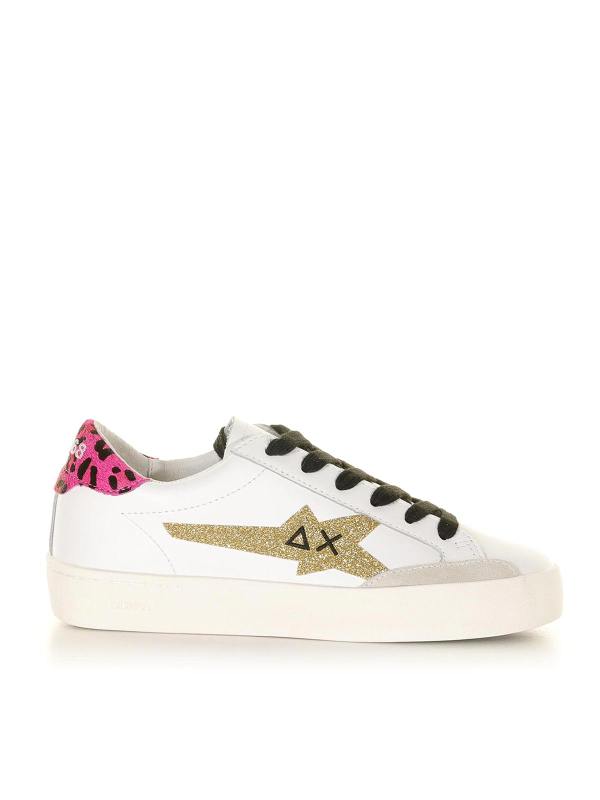 Sun 68 Baskets - Blanc