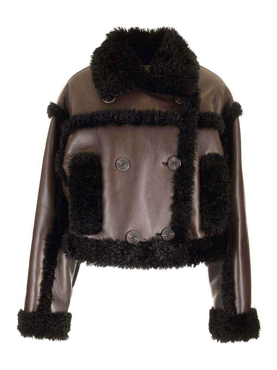 Stand Studio Manteau Court - Marron