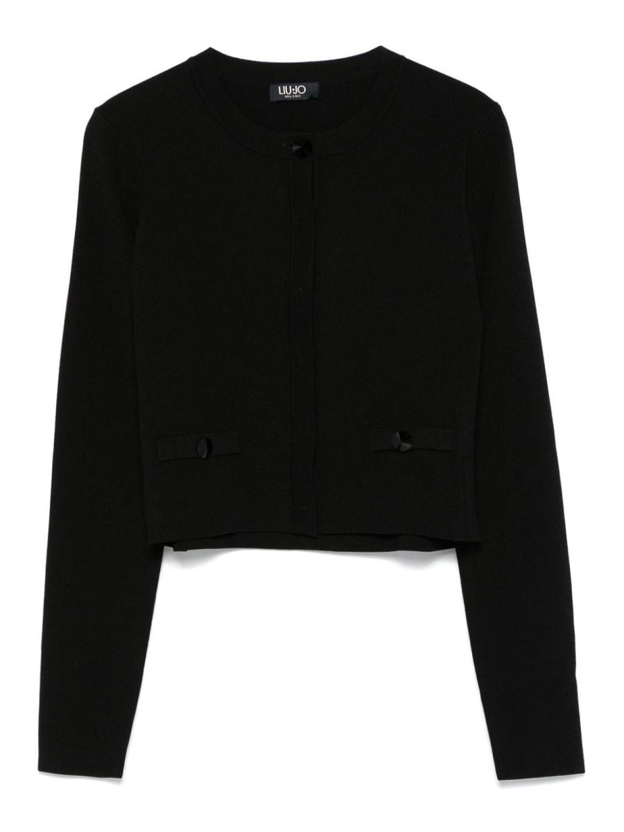 Liu Jo Pull Col Rond - Noir