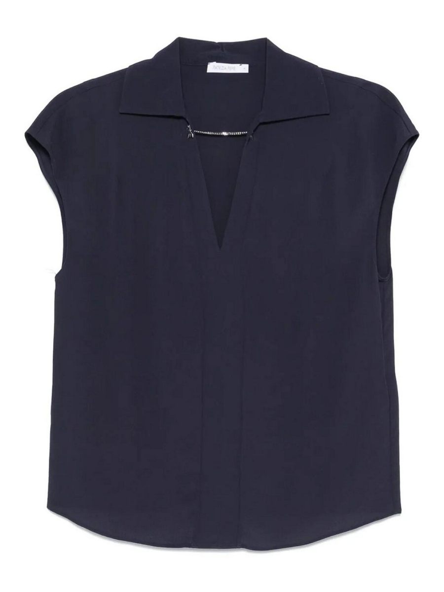 Patrizia Pepe Blouse - Bleu Foncé