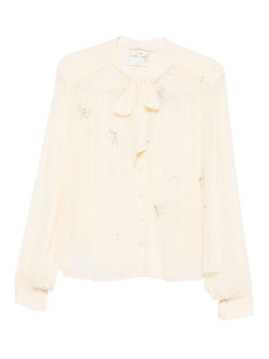 Forte Forte Chemise - Beige