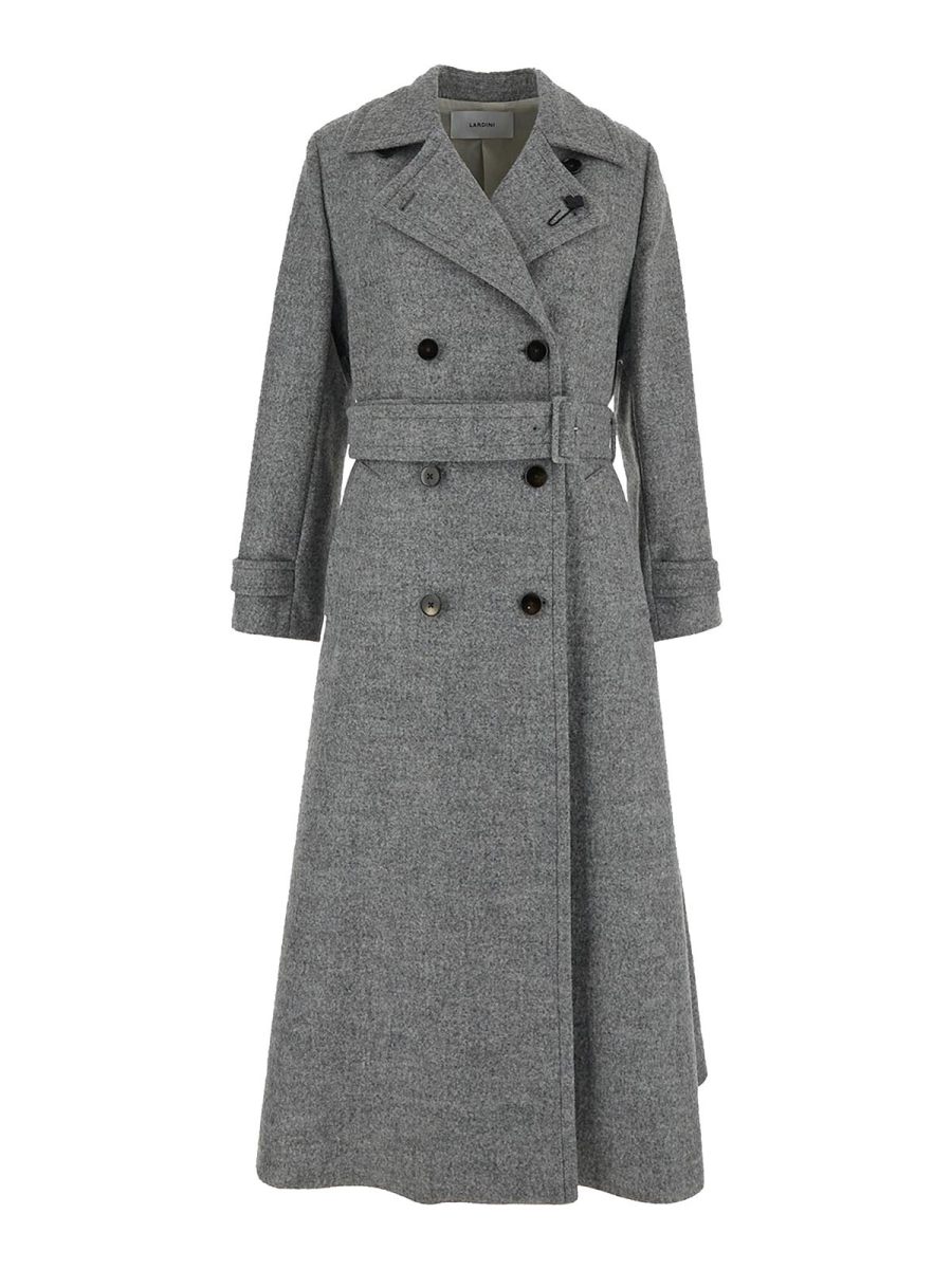 Lardini Manteau Court - Noir