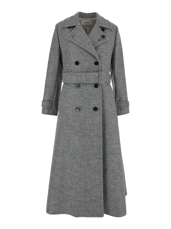 Lardini Manteau Court - Noir