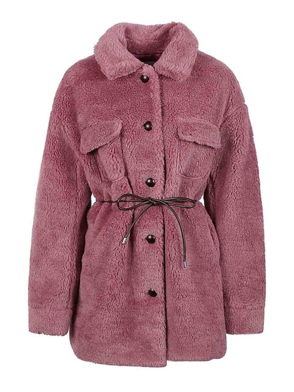 Molliolli Manteau Court - Rose