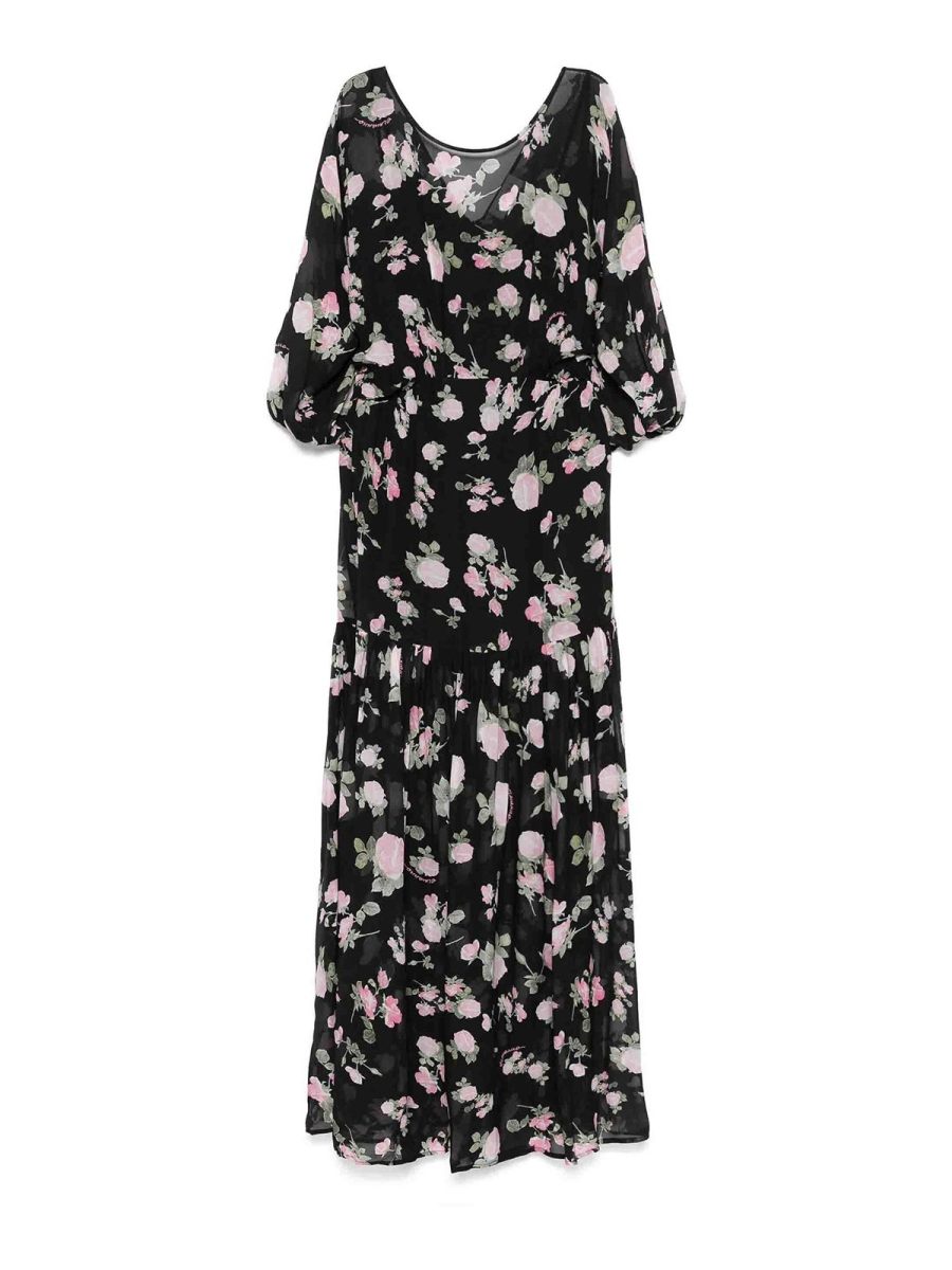 Ermanno Firenze Robe Au Genou - Noir