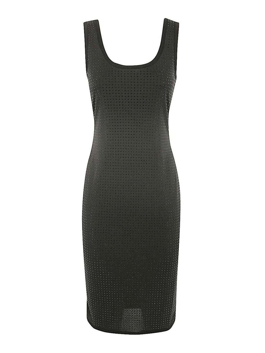 Versace Jeans Couture Robe Courte - Noir