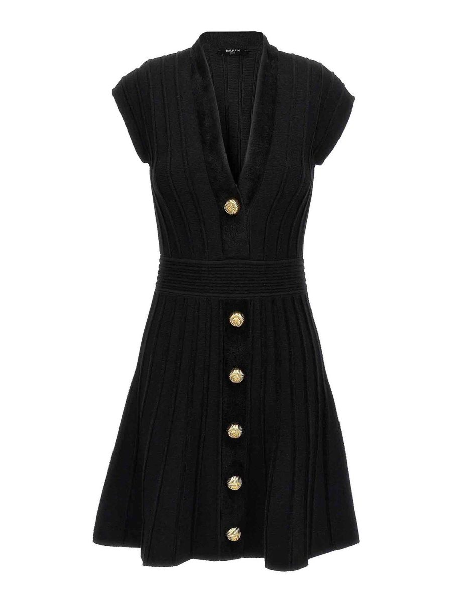 Balmain Robe Courte - Chiocciola