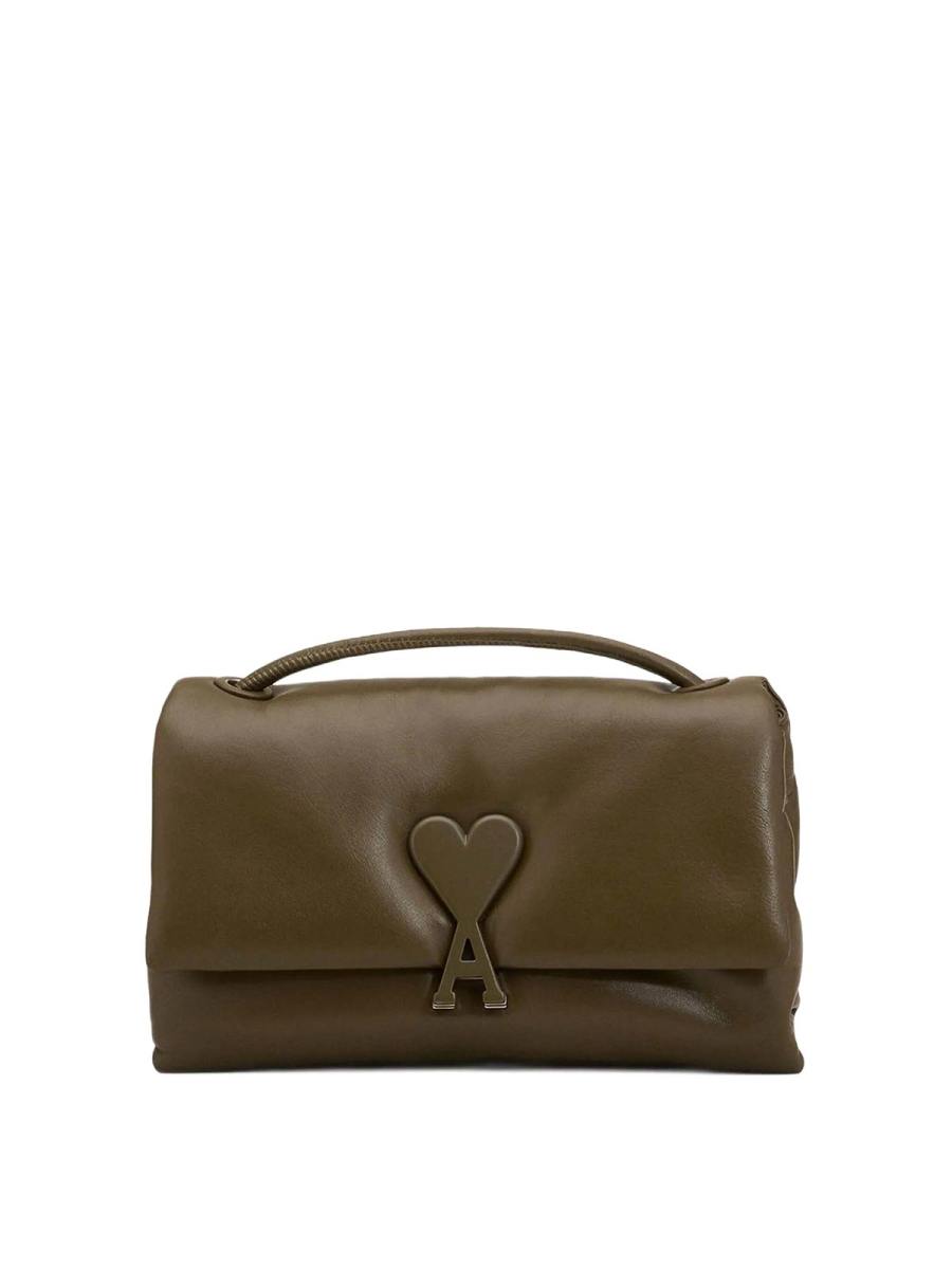 Ami Paris Sac Bandoulière - Marron Clair