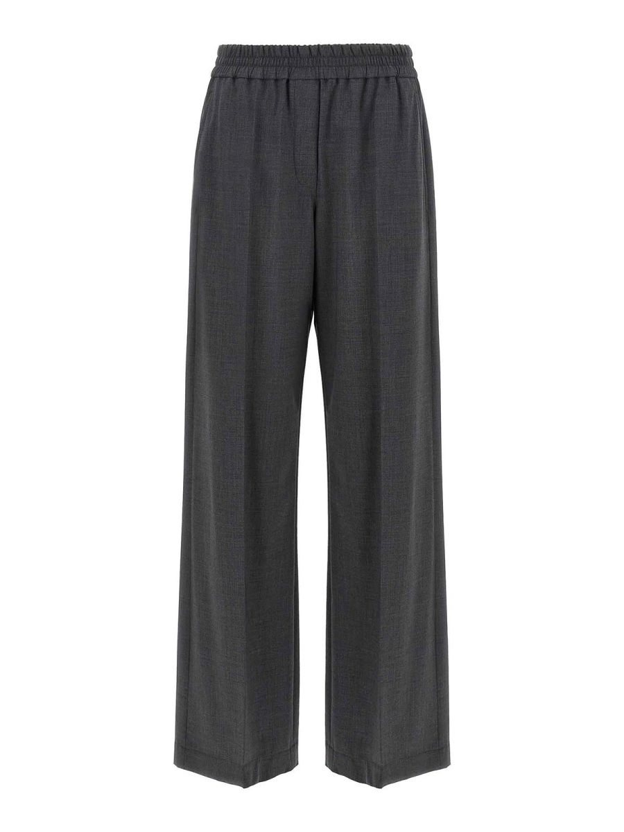 Brunello Cucinelli Pantalons Décontractés - Gris
