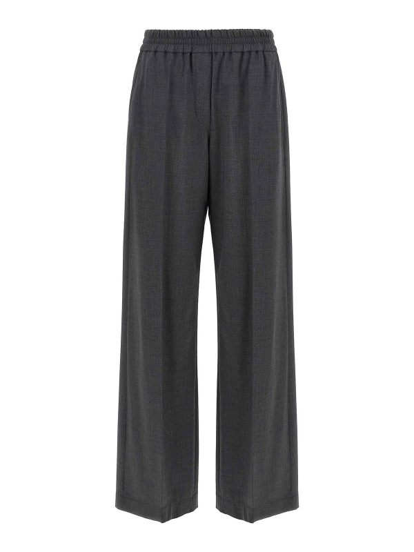 Brunello Cucinelli Pantalons Décontractés - Gris