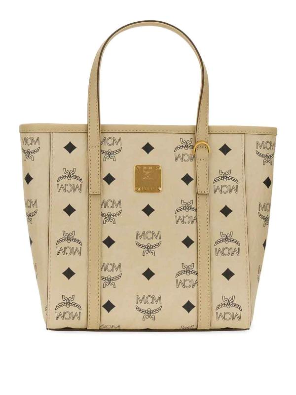 Mcm Sac Bandoulière - Beig