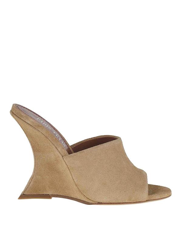 Paris Texas Mules - Marron