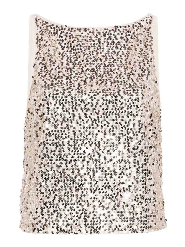 Rotate Birger Christensen Top - Crème