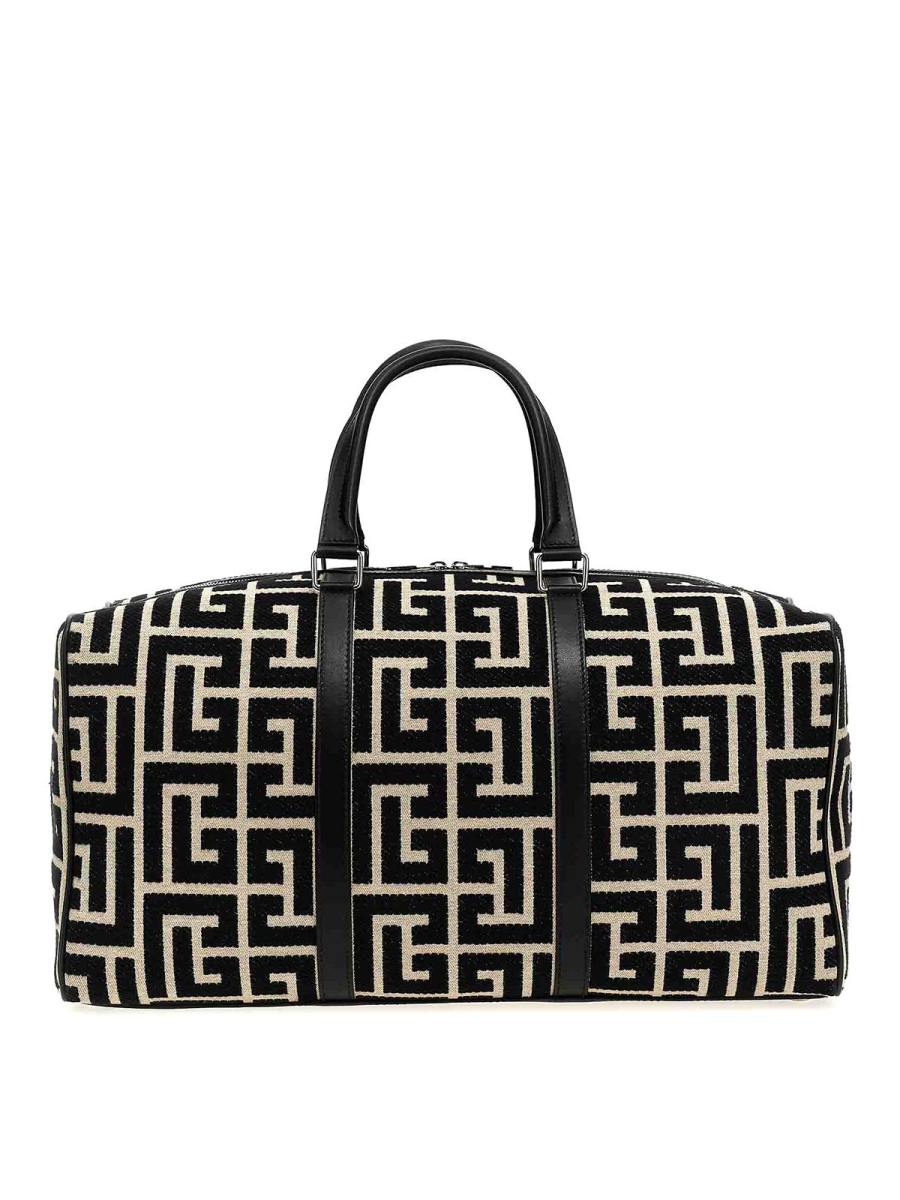 Balmain Sac De Voyage - Blanc
