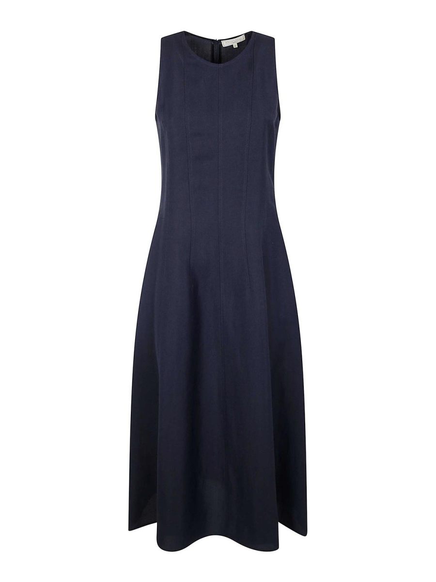 Antonelli Firenze Robe Au Genou - Bleu