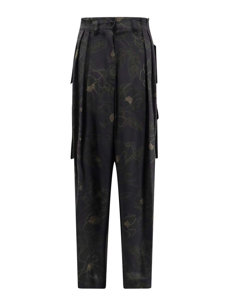 Dries Van Noten Pantalons Décontractés - Noir
