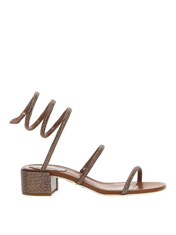 Rene Caovilla Sandales - Marron