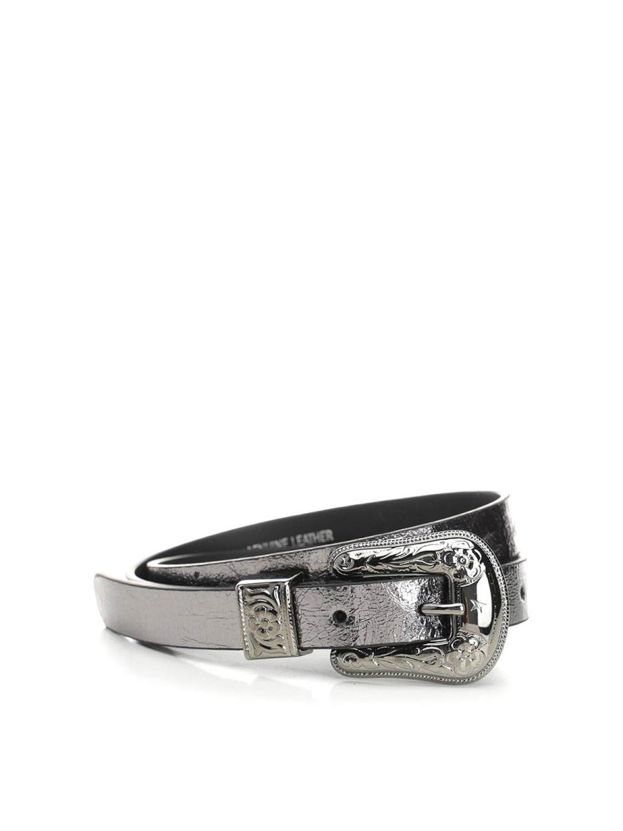 Golden Goose Ceinture - Argent