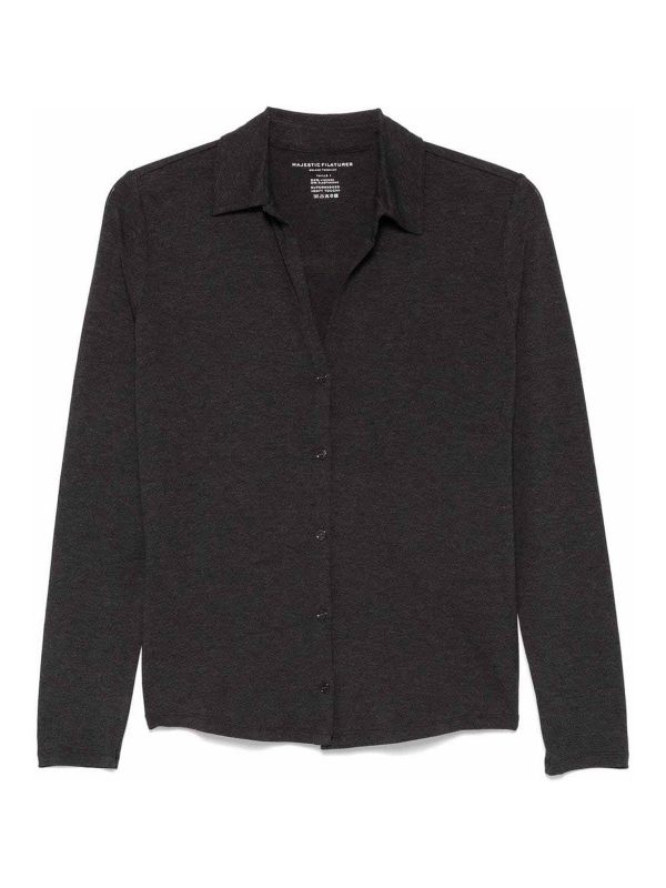 Majestic Filatures Veste Casual - Gris